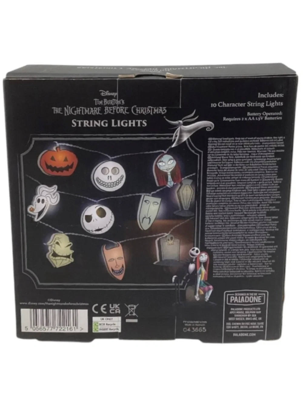 Disney’s The Nightmare Before Christmas String Lights (NWT)